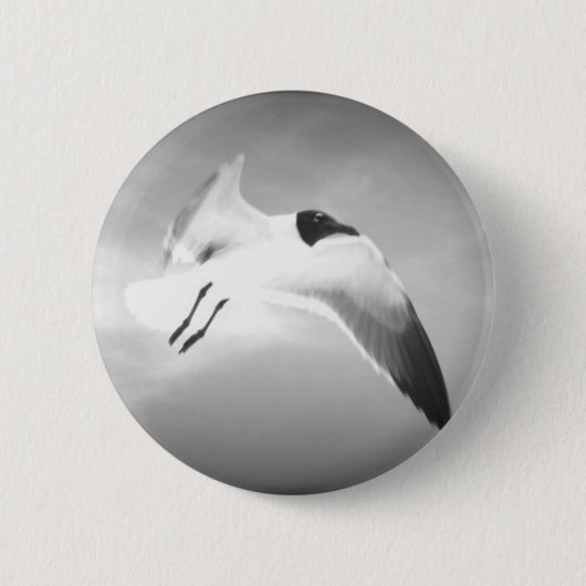 Ik zal hierboven stijgen ronde button 5,7 cm (Voorkant)