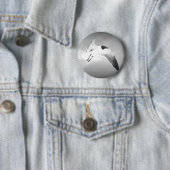 Ik zal hierboven stijgen ronde button 5,7 cm (In situ)