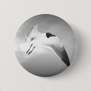 Ik zal hierboven stijgen ronde button 5,7 cm
