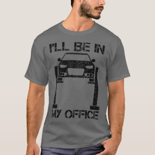 Ik zal in mijn Kantoor kostuum garage automonteurs T-shirt