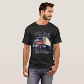 Ik zal in mijn Kantoor Truck Lovers T-shirt (Voorkant volledig)
