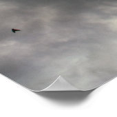 Ik zal Inspirerend poster wegvliegen (Hoek)