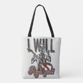 Ik zal je Canvas tassen (Achterkant)