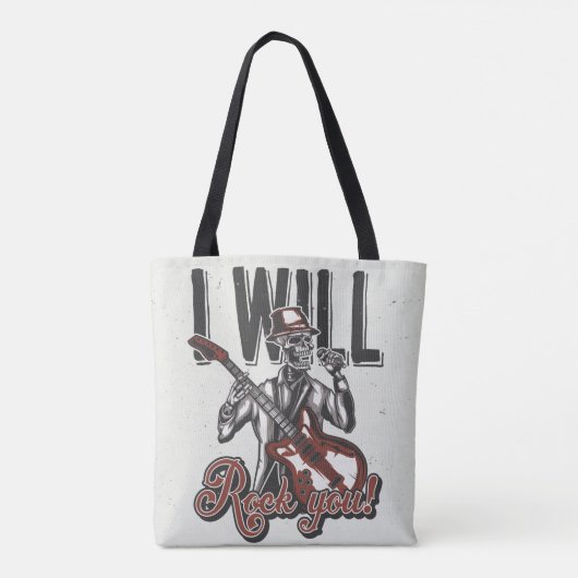 Ik zal je Canvas tassen (Achterkant)