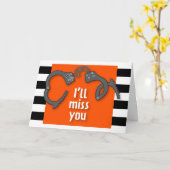 Ik zal je collega missen kaart (Gele Bloem)