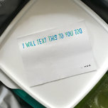 Ik zal je dit te grappig blauw sms'en. post-it® notes<br><div class="desc">Laat iemand een notitie geven over waar je ze over gaat sms'en. Dit speelse en humoristische notitieblok met blauwe tekst luidt: "Ik zal dit ook aan u sms maken" maakt een leuk cadeau voor een vriend,  echtgenoot of uzelf.</div>