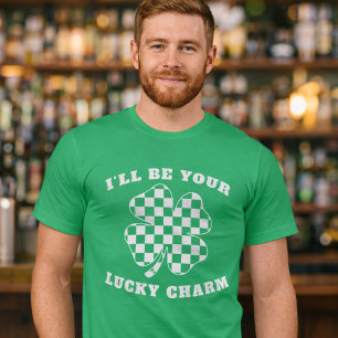 Ik zal je geluksbrenger zijn St. Patrick's Day Sha T-shirt