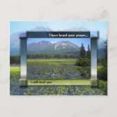 Ik zal je genezen briefkaart (Voorkant)