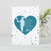 Ik zal je gids nooit vergeten. Mijn vader Kaart (Staand voorkant)