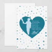 Ik zal je gids nooit vergeten. Mijn vader Kaart (Voorkant / Achterkant)