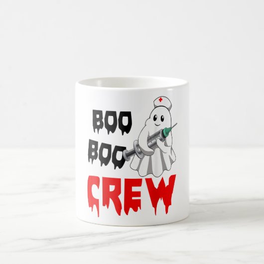 Ik zal je grappige Ghost Nurse Halloween Nursin ze Koffiemok (Center)