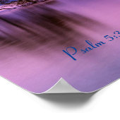 Ik zal je horen in het Paarse Poster Stillness (Hoek)