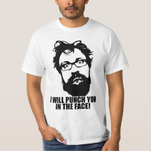 IK ZAL JE IN HET GEZICHT PUNTEREN T-SHIRT
