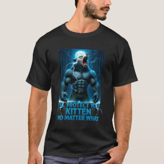 Ik zal je Kitten beschermen, wat er ook gebeurt, A T-shirt