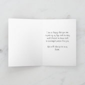 Ik zal je missen, hospice, laatste afscheid kaart (Binnen)