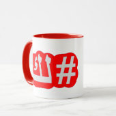 Ik zal je missen mok (Voorkant links)