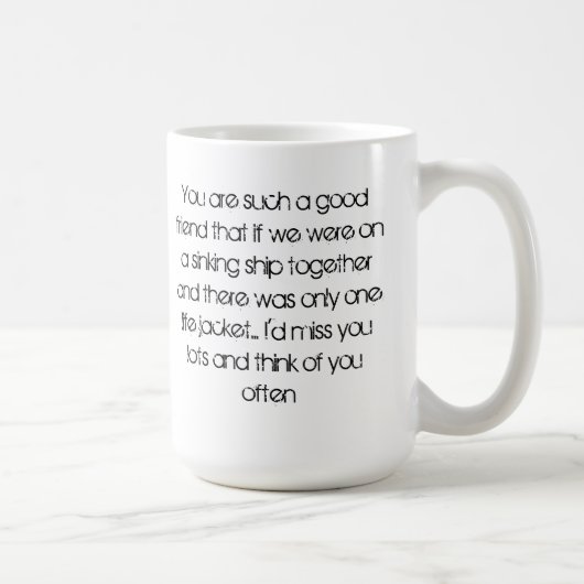 Ik zal je Mok missen (Rechts)