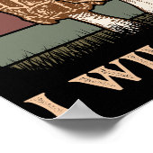 Ik zal je morel paddenstoel vinden poster (Hoek)