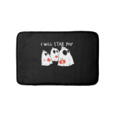 Ik zal je neersteken Ghost Nurse Funny RN Hallowee Badmat (Voorkant)