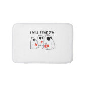 Ik zal je neersteken Ghost Nurse Funny RN Hallowee Badmat (Voorkant)