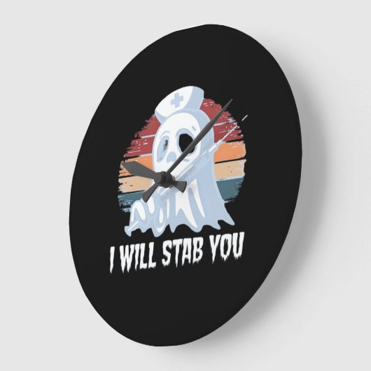 Ik zal je neersteken in shirt, Ghost Nurse Hallowe Grote Klok (Hoek)