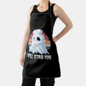 Ik zal je neersteken in shirt, Ghost Nurse Hallowe Schort (Insitu)