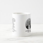 Ik zal je niet te traag opjagen. koffiemok (Center)