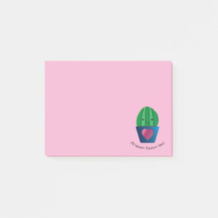 Ik zal je nooit cactus laten vallen post-it® notes