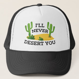 Ik zal je nooit waarschuwen trucker pet