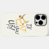 Ik zal je opeten Grafisch Case-Mate iPhone Case (Achterkant (horizontaal))