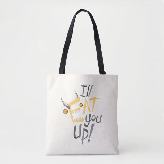 Ik zal je opeten Grafisch Tote Bag (Voorkant)