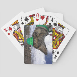 Ik zal je razen!" pokerkaarten