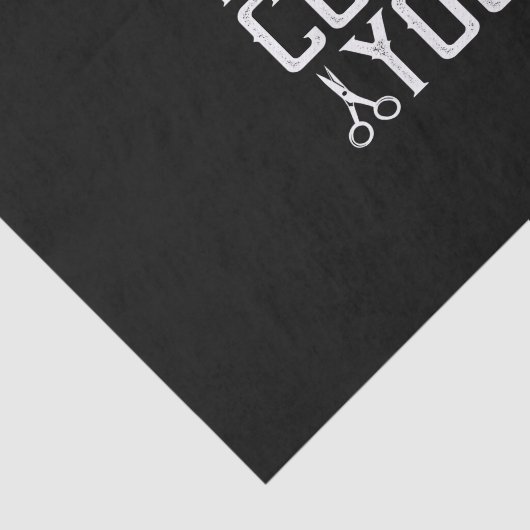 Ik zal je snijden tissuepapier (Detail)