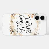 Ik zal je vervoeren Case-Mate iPhone case (Achterkant (horizontaal))