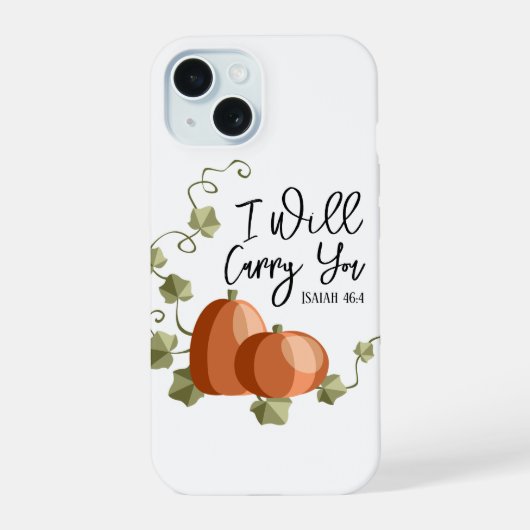 Ik zal je vervoeren iPhone 15 case (Achterkant)