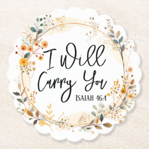 Ik zal je vervoeren kartonnen onderzetters