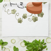 Ik zal je vervoeren theedoek (Gevouwen)