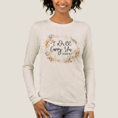 Ik zal je vervoeren Tri-Blend shirt (Voorkant)