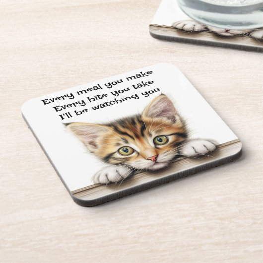 Ik zal je volgen bier onderzetter (Linkerzijde)