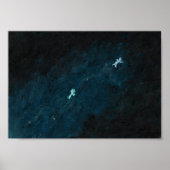 Ik zal je volgen in het donker poster (Voorkant)