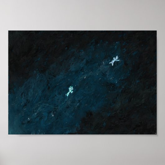 Ik zal je volgen in het donker poster (Voorkant)