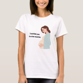 Ik zal je voor altijd in mijn hart dragen shirt