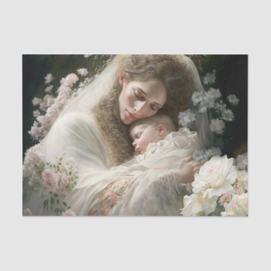 Ik zal je voor altijd vasthouden tissuepapier (Voorkant)