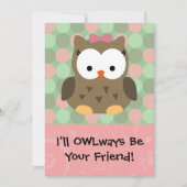 Ik zal je vriend zijn feestdagenkaart (Voorkant)