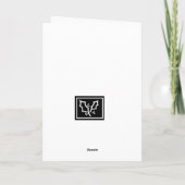 Ik zal Kerstmis… Feestdagen Kaart (Achterkant)