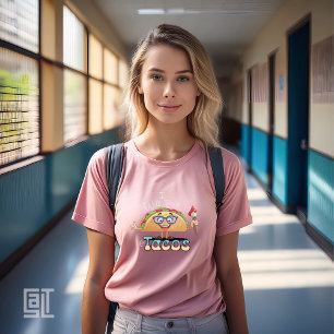 Ik Zal Lesgeven voor Tacos Kunstlerares Vrouw T-shirt