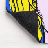 Ik zal Lichtenstein stripkunst overleven Muismat (Hoek)