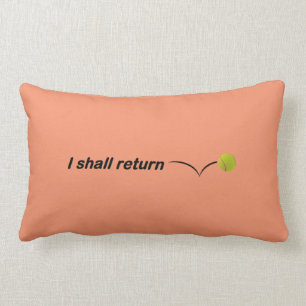 Ik zal Lumbar Pillow teruggeven Kussen