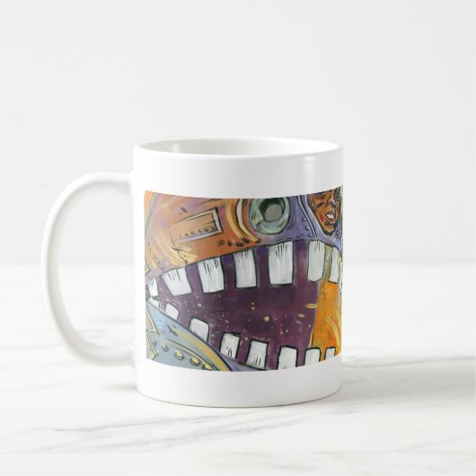 "Ik zal mezelf verdedigen" Mok (Links)