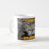 Ik zal MIJN INKOMST hebben. Koffiemok (Voorkant links)